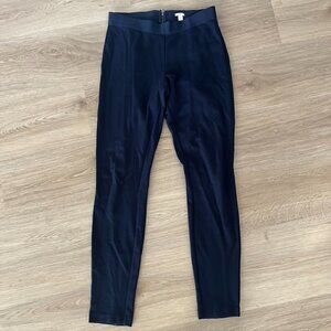 J. Crew Pixie Pant in Ponte Stretch in Navy Size 4